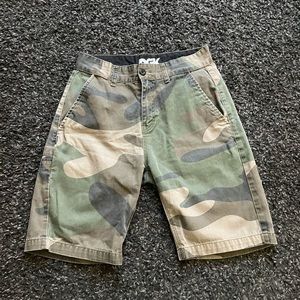 DGK Camo skate shorts